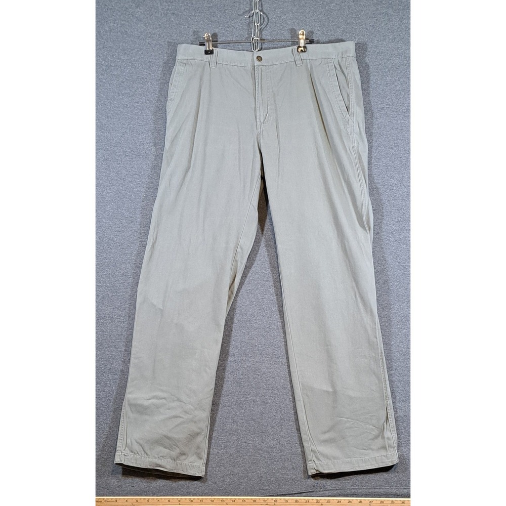 Columbia Sportswear Womens 16 Long Canvas Straight Leg Pants AL8179